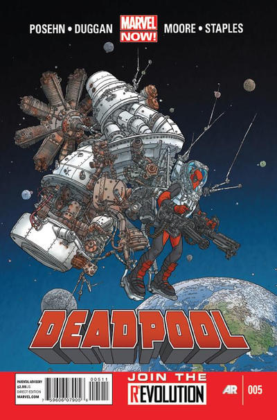 Cover for Deadpool (Marvel, 2013 series) #5