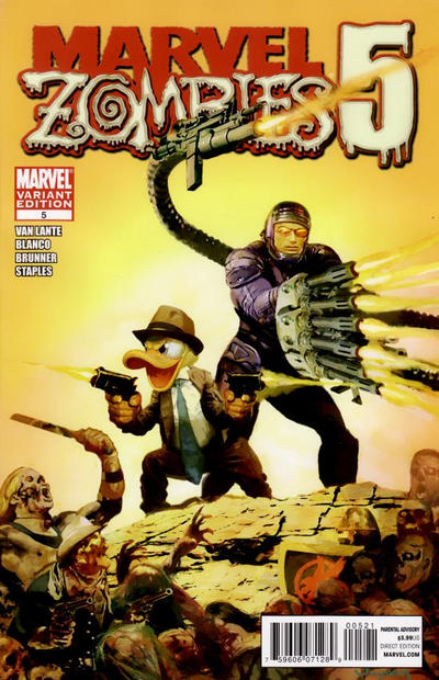 Cover for Marvel Zombies 5 (Marvel, 2010 series) #5 [Arthur Suydam Variant]