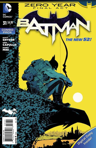 Cover for Batman (DC, 2011 series) #31 [Combo-Pack]