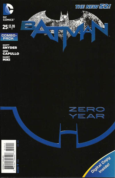 Cover for Batman (DC, 2011 series) #25 [Combo-Pack]