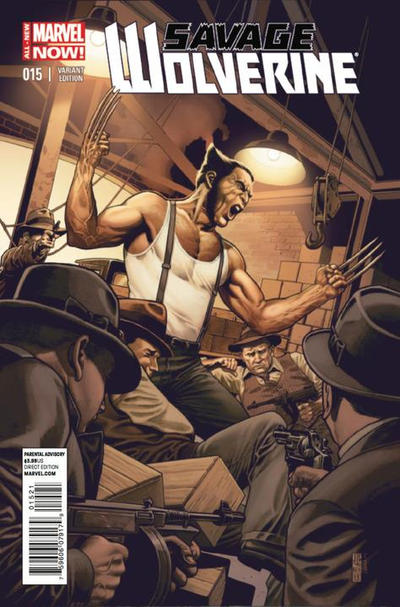 Cover for Savage Wolverine (Marvel, 2013 series) #15 [J.G. Jones Variant]