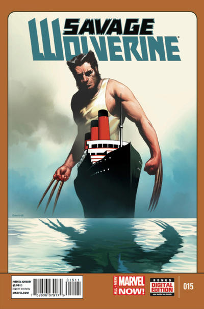 Cover for Savage Wolverine (Marvel, 2013 series) #15