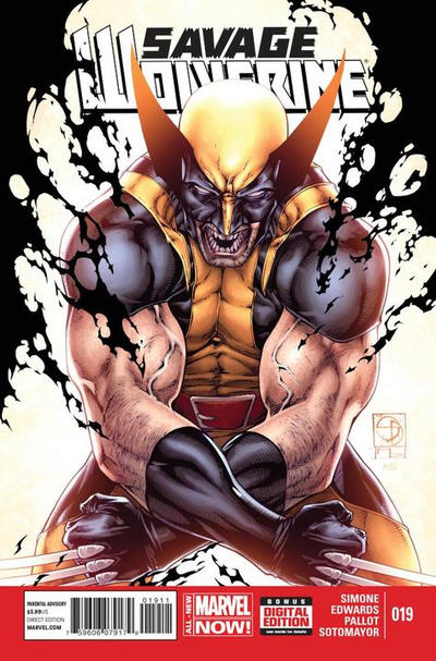 Cover for Savage Wolverine (Marvel, 2013 series) #19