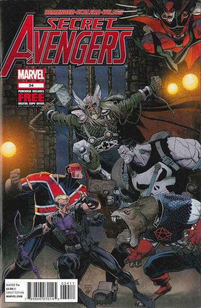 Cover for Secret Avengers (Marvel, 2010 series) #34
