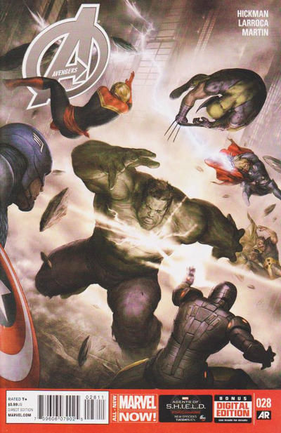 Cover for Avengers (Marvel, 2013 series) #28