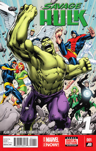Cover for Savage Hulk (Marvel, 2014 series) #1