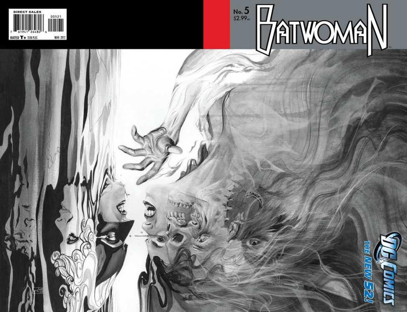 Cover for Batwoman (DC, 2011 series) #5 [J. H. Williams III Sketch Cover]