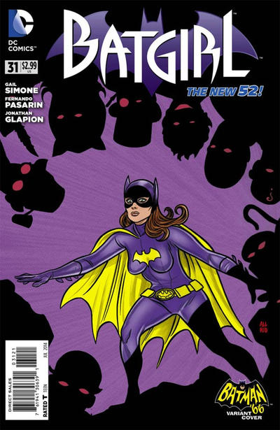 Cover for Batgirl (DC, 2011 series) #31 [Batman '66 Cover]