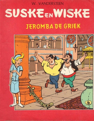 Cover for Suske en Wiske (Standaard Uitgeverij, 1947 series) #63 - Jeromba de Griek