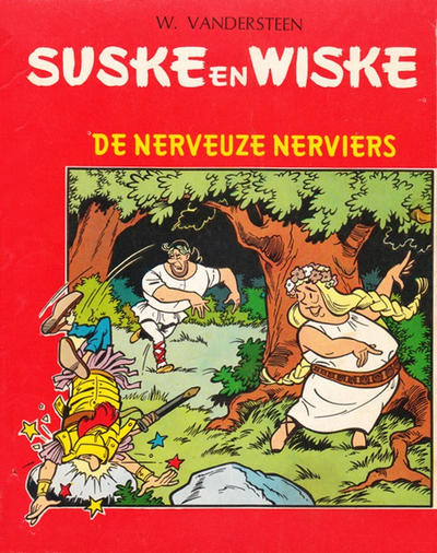 Cover for Suske en Wiske (Standaard Uitgeverij, 1947 series) #51 - De nerveuze Nerviers