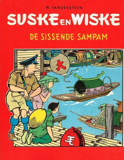 Cover for Suske en Wiske (Standaard Uitgeverij, 1947 series) #49 - De sissende sampam