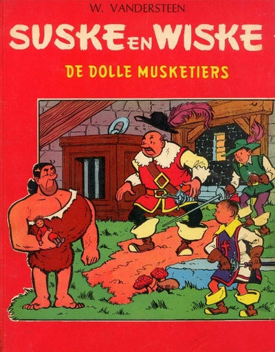 Cover for Suske en Wiske (Standaard Uitgeverij, 1947 series) #59 - De dolle musketiers