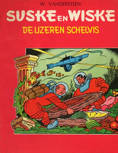 Cover for Suske en Wiske (Standaard Uitgeverij, 1947 series) #60 - De ijzeren schelvis