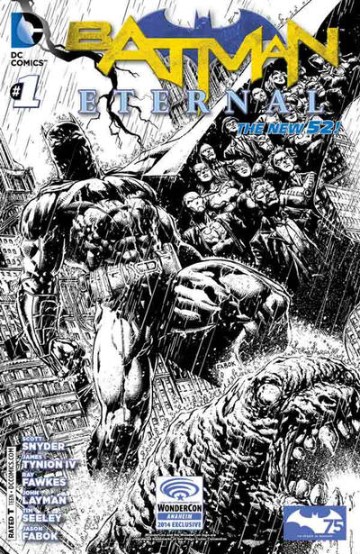 Cover for Batman Eternal (DC, 2014 series) #1 [WonderCon Anaheim Cover]