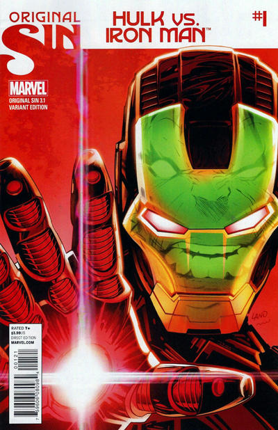 Cover for Original Sin (Marvel, 2014 series) #3.1 [Greg Land Teaser Variant]