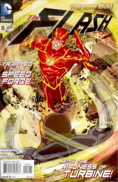 Cover for The Flash (DC, 2011 series) #8 [Bernard Chang Cover]