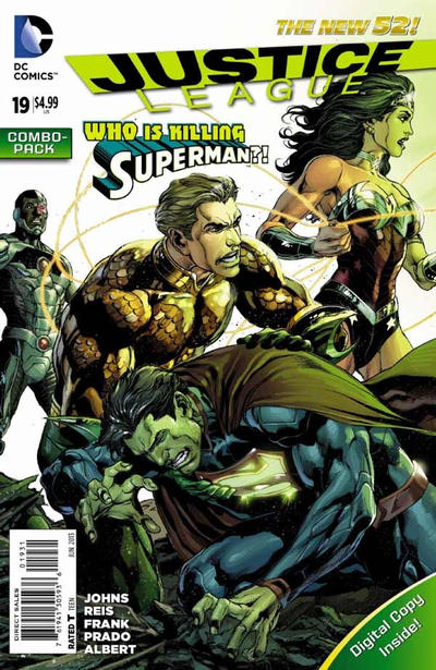 Cover for Justice League (DC, 2011 series) #19 [Combo-Pack]