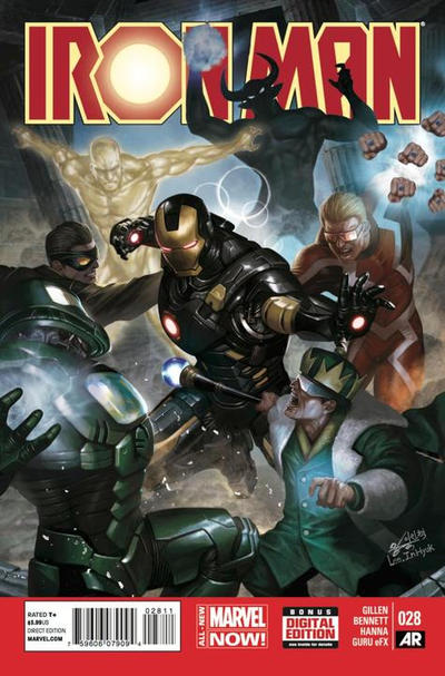 Cover for Iron Man (Marvel, 2013 series) #28