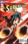 Cover Thumbnail for Supergirl (2011 series) #1 [Second Printing]