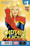 Cover for Captain Marvel (Marvel, 2014 series) #1 [2nd Printing]