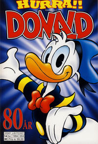 Cover Thumbnail for Disney Jubileumspocket (Hjemmet / Egmont, 2013 series) #4 - Donald 80 år [1]