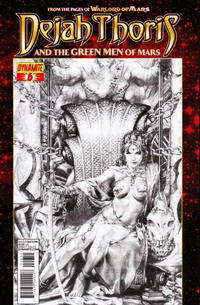 Cover Thumbnail for Dejah Thoris and the Green Men of Mars (Dynamite Entertainment, 2013 series) #6 [Jay Anacleto Sketch Subscription Exclusive Variant]