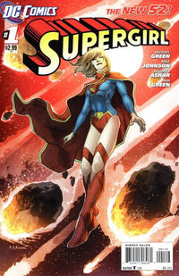Cover Thumbnail for Supergirl (DC, 2011 series) #1 [Second Printing]