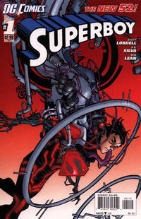 Cover Thumbnail for Superboy (DC, 2011 series) #1 [Second Printing]
