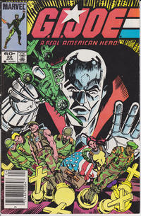 Cover for G.I. Joe, A Real American Hero (Marvel, 1982 series) #22 [Newsstand]