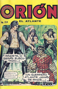 Cover Thumbnail for Orion, El Atlante (Editora Cinco, 1982 series) #29