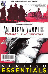 Cover Thumbnail for Vertigo Essentials: American Vampire (DC, 2014 series) #1