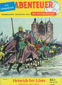 Cover Thumbnail for Abenteuer der Weltgeschichte (Lehning, 1953 series) #72