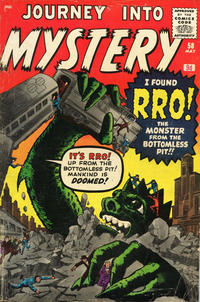 Cover Thumbnail for Journey into Mystery (Marvel, 1952 series) #58 [British]