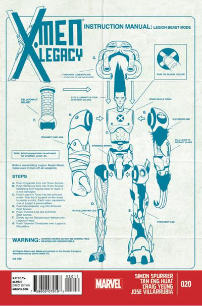 Cover for X-Men Legacy (Marvel, 2013 series) #20