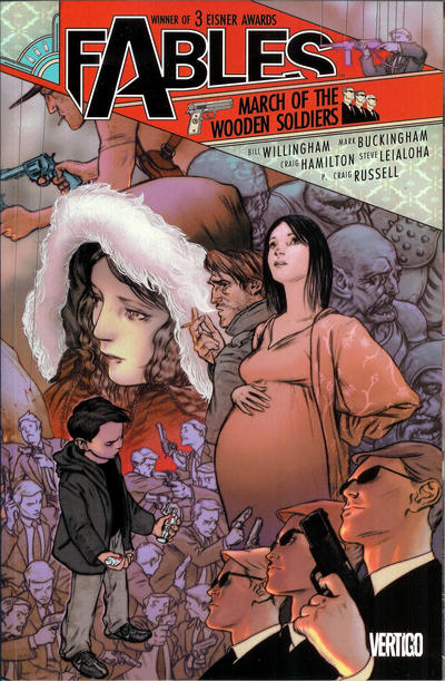 Cover for Fables (DC, 2002 series) #4 - March of the Wooden Soldiers [Second Printing]