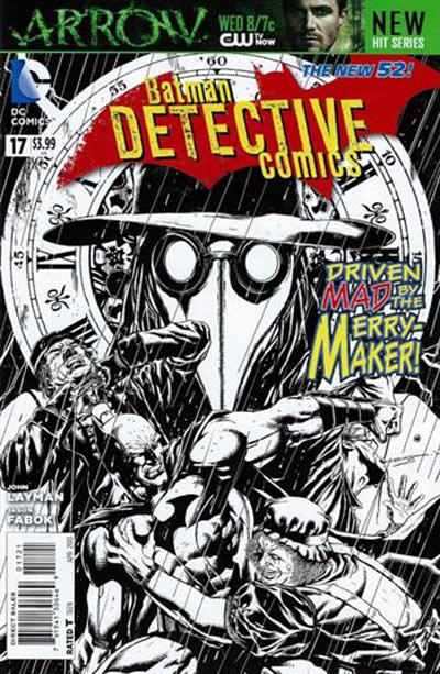 Cover for Detective Comics (DC, 2011 series) #17 [Jason Fabok Black & White Cover]