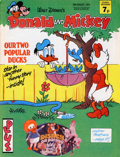 Cover for Donald and Mickey (IPC, 1972 series) #179