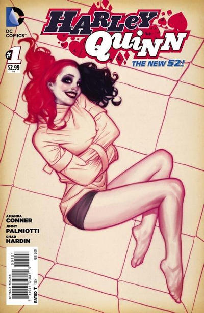 Cover for Harley Quinn (DC, 2014 series) #1 [Adam Hughes Cover]