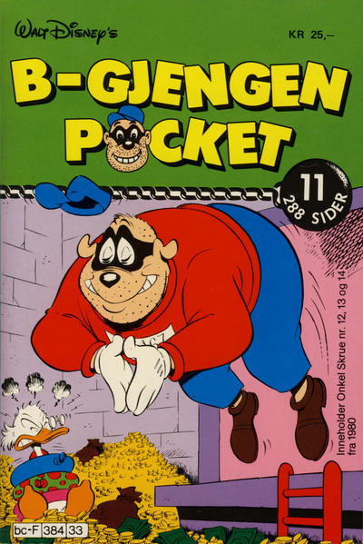 Cover for B-Gjengen pocket (Hjemmet / Egmont, 1986 series) #11 [Reutsendelse]