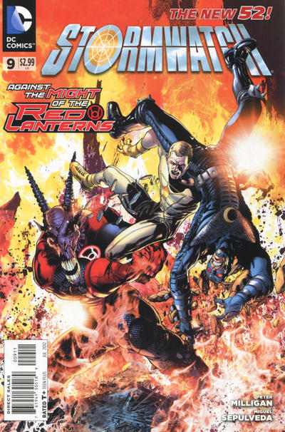 Cover for Stormwatch (DC, 2011 series) #9