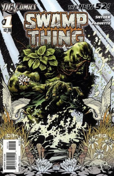 Cover for Swamp Thing (DC, 2011 series) #1 [Third Printing]