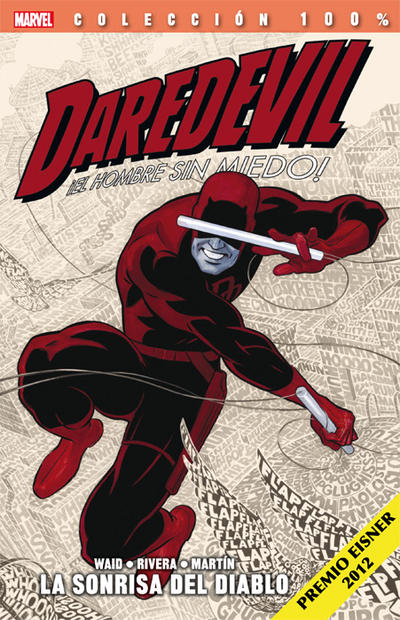 Cover for 100% Marvel. Daredevil: El Hombre Sin Miedo (Panini España, 2012 series) #1 - La Sonrisa del Diablo [Reimpresión]