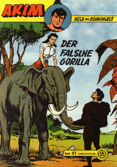 Cover for Akim Held des Dschungels (Norbert Hethke Verlag, 1996 series) #41