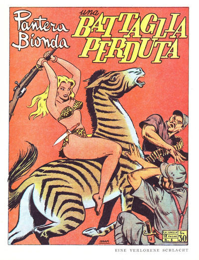 Cover for Blonder Panther (Norbert Hethke Verlag, 1978 series) #6