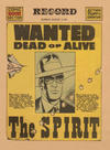 Cover Thumbnail for The Spirit (1940 series) #8/3/1941 [Philadelphia Record edition]