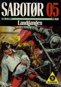 Cover Thumbnail for Sabotør Q5 (Serieforlaget / Se-Bladene / Stabenfeldt, 1971 series) #3/1987