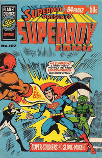 Cover Thumbnail for Superman Presents Superboy Comic (K. G. Murray, 1976 ? series) #107