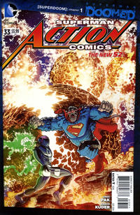 Cover Thumbnail for Action Comics (DC, 2011 series) #33