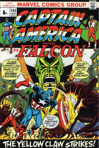 Cover Thumbnail for Captain America (Marvel, 1968 series) #165 [British]
