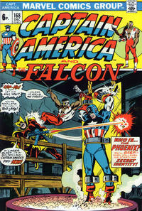 Cover Thumbnail for Captain America (Marvel, 1968 series) #168 [British]
